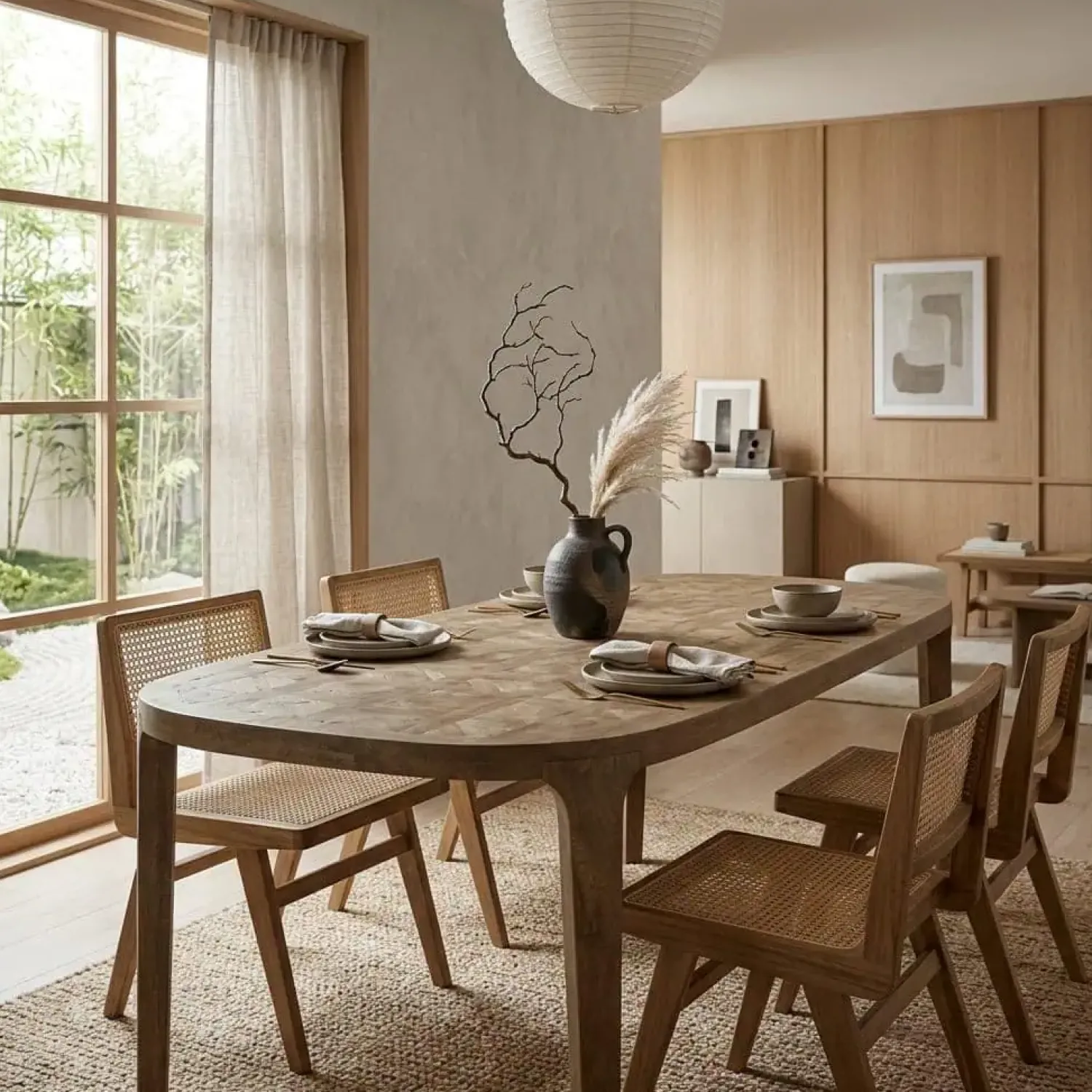 Eleonora Eettafels|Eettafel Taylor mangohout 200cm