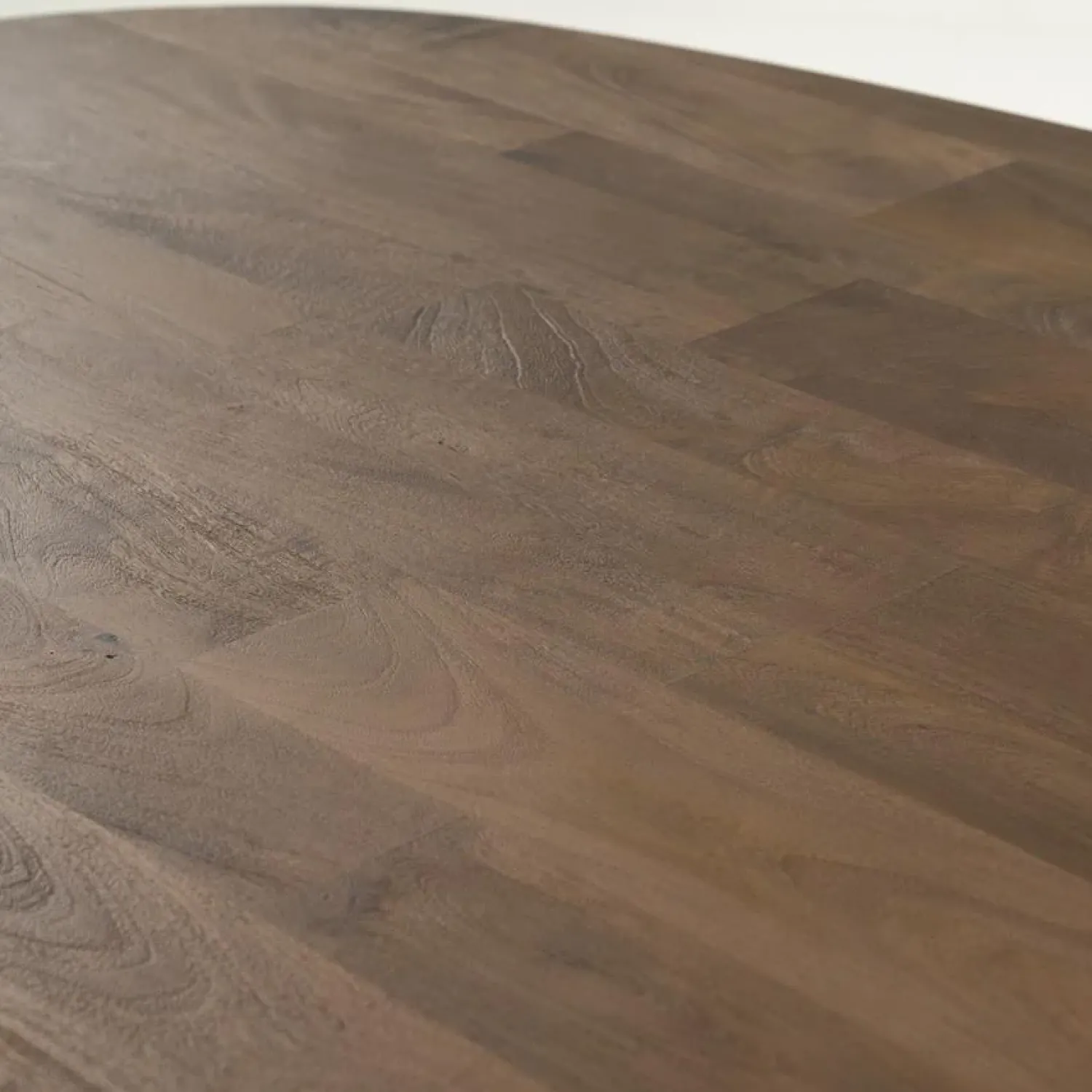 Eleonora Eettafels|Eettafel Tycho ovaal Lichtbruin mangohout 260cm