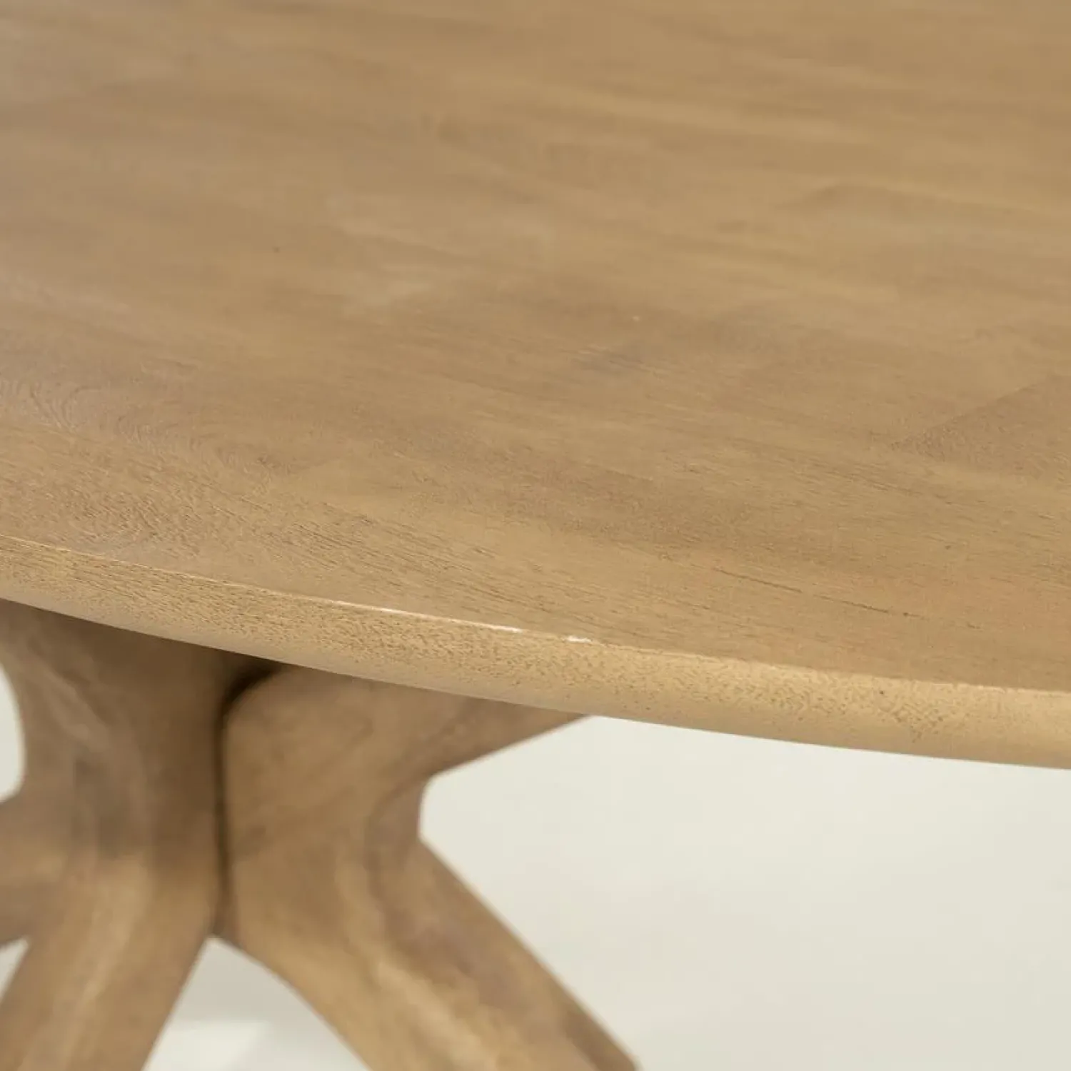 Eleonora Eettafels|Eettafel Tycho ovaal Naturel mangohout 260cm