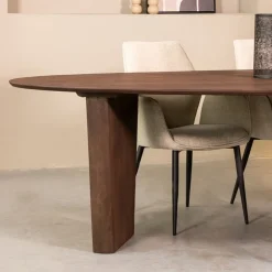 Label51 Eettafels|Eettafel Wow Espresso Mangohout 300cm