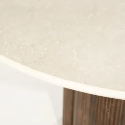 Eleonora Eettafels|Eettafel Xanni rond Marmer 130cm