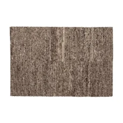 WOOOD Vloerkleden|Efia Vloerkleed wol bruin melange 170x240cm