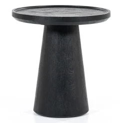 Eleonora Salontafels|Bijzettafels|bijzettafel Ron 46×49 zwart