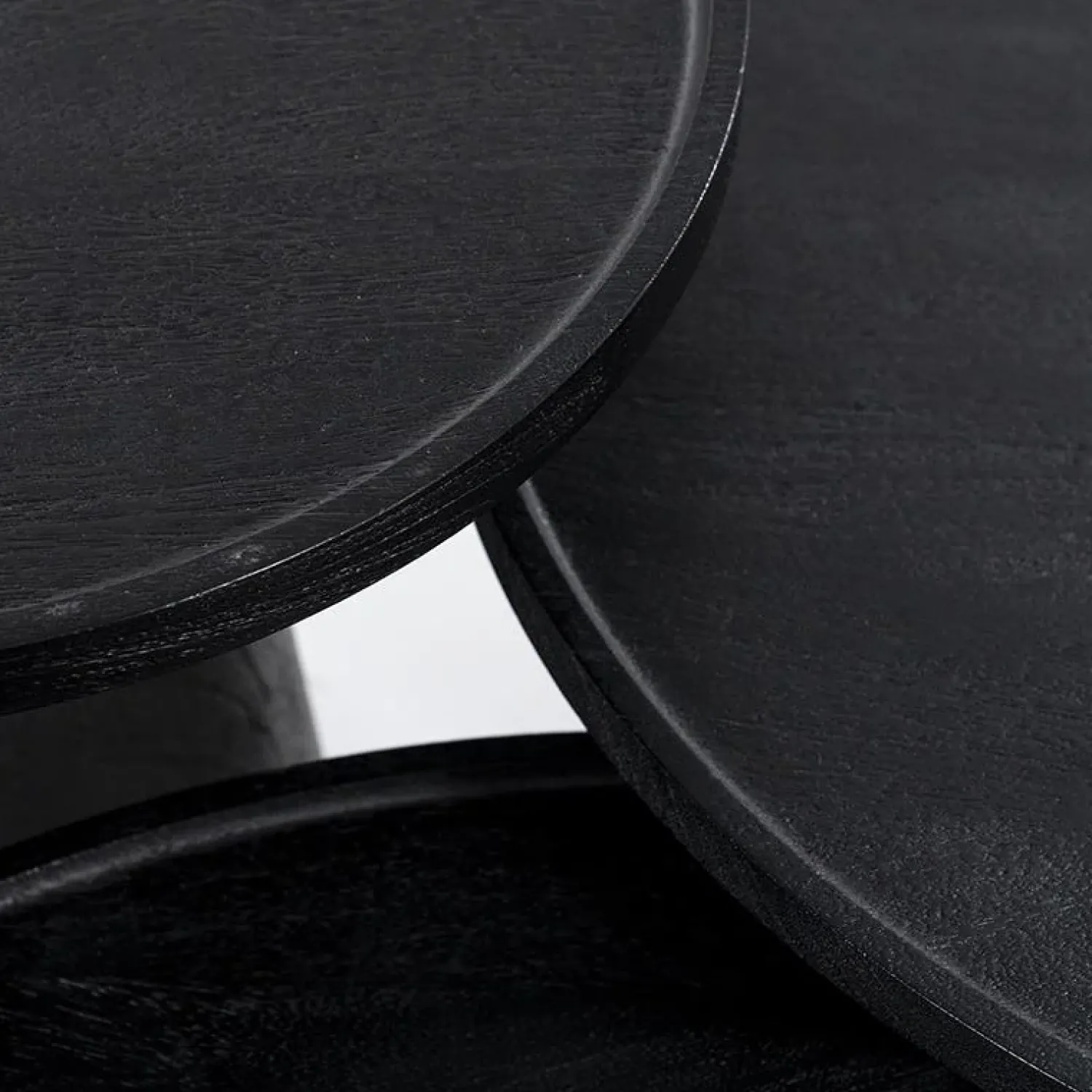 Eleonora Salontafels|Bijzettafels|bijzettafel Ron 46×49 zwart