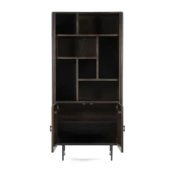 Eleonora Wandkasten|Vakkenkasten|boekenkast Remi 2-drs. 96cm bruin