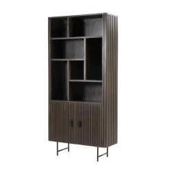 Eleonora Wandkasten|Vakkenkasten|boekenkast Remi 2-drs. 96cm bruin