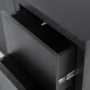 Eleonora Dressoirs|Industriele Kasten|dressoir Helsinki 200cm zwart