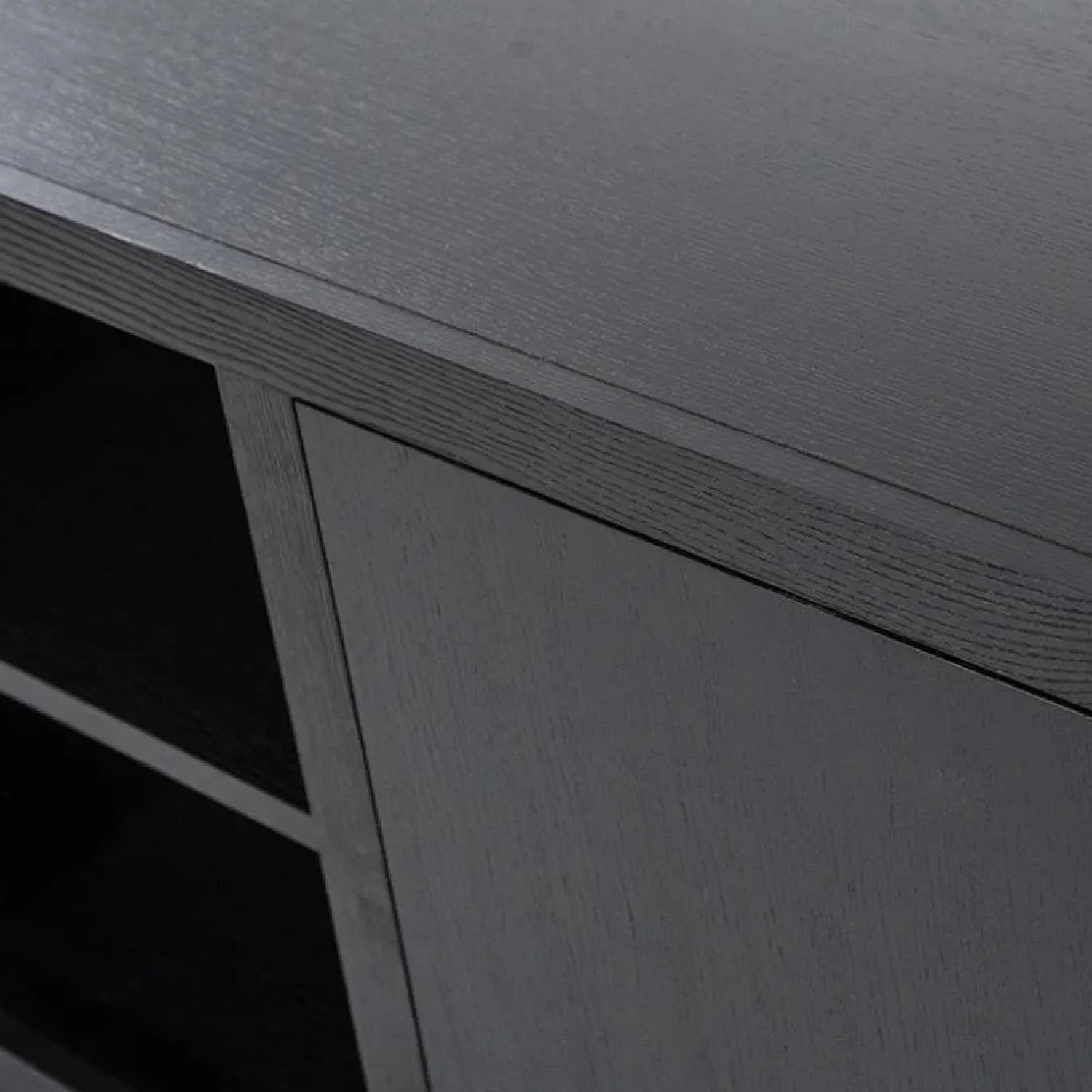 Eleonora Dressoirs|Industriele Kasten|dressoir Helsinki 200cm zwart