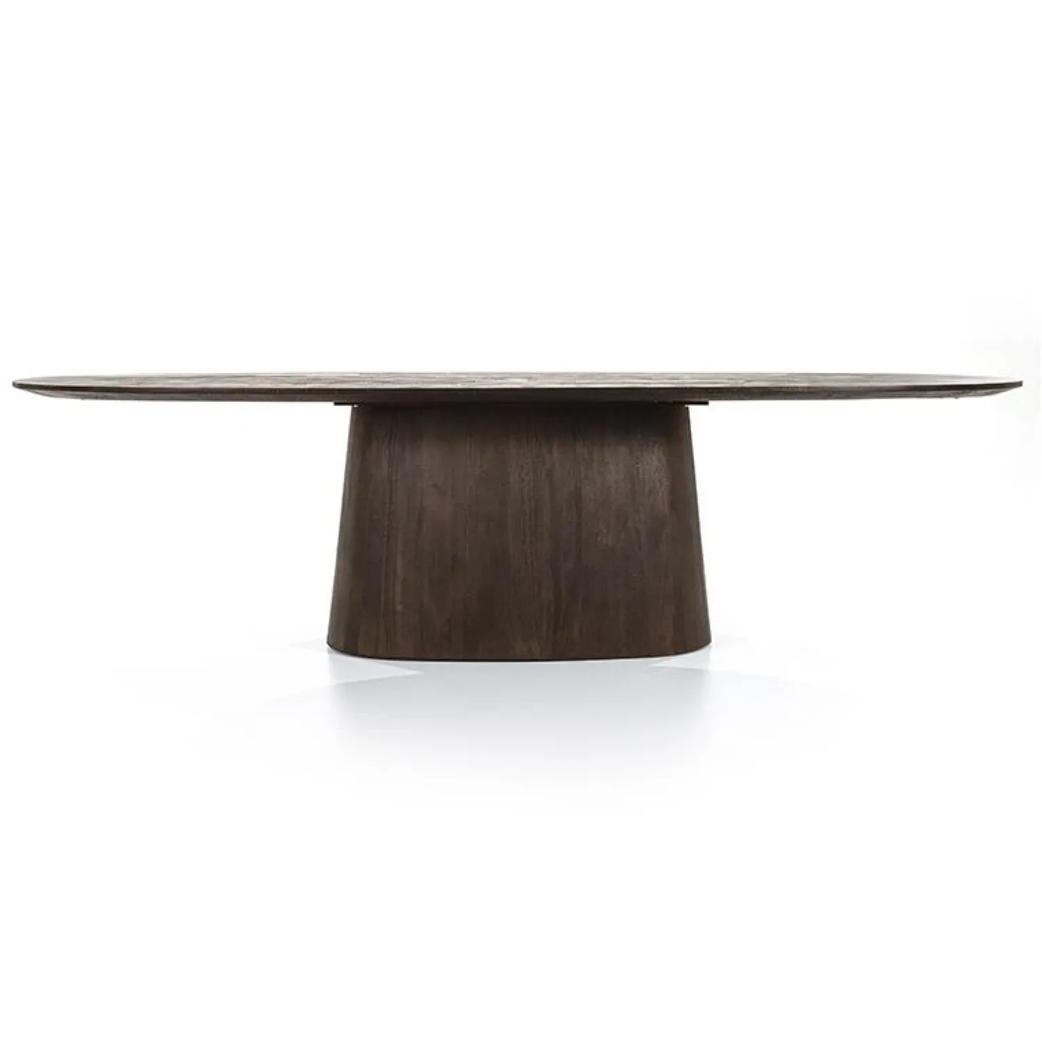 Eleonora Eettafels|eettafel Aron ovaal 300×110 bruin