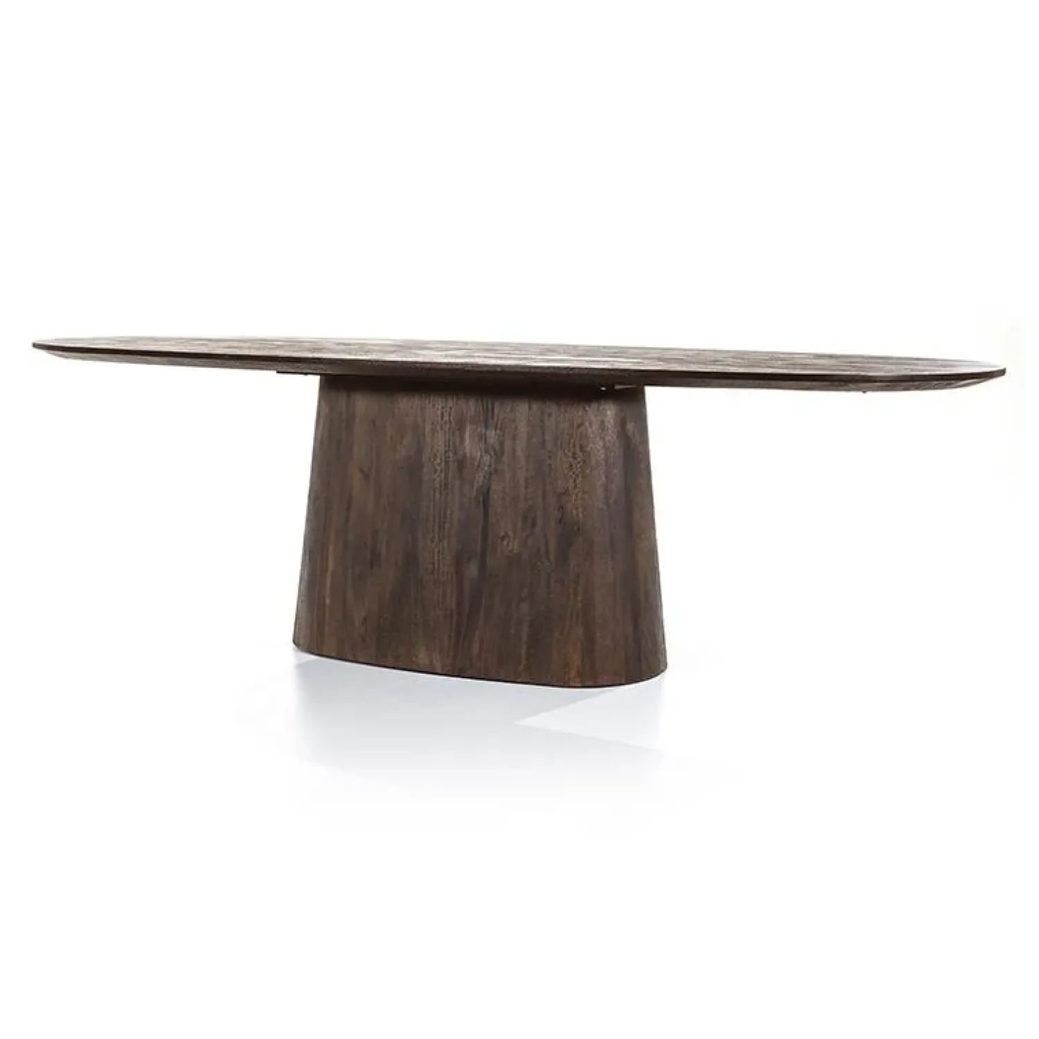 Eleonora Eettafels|eettafel Aron ovaal 300×110 bruin