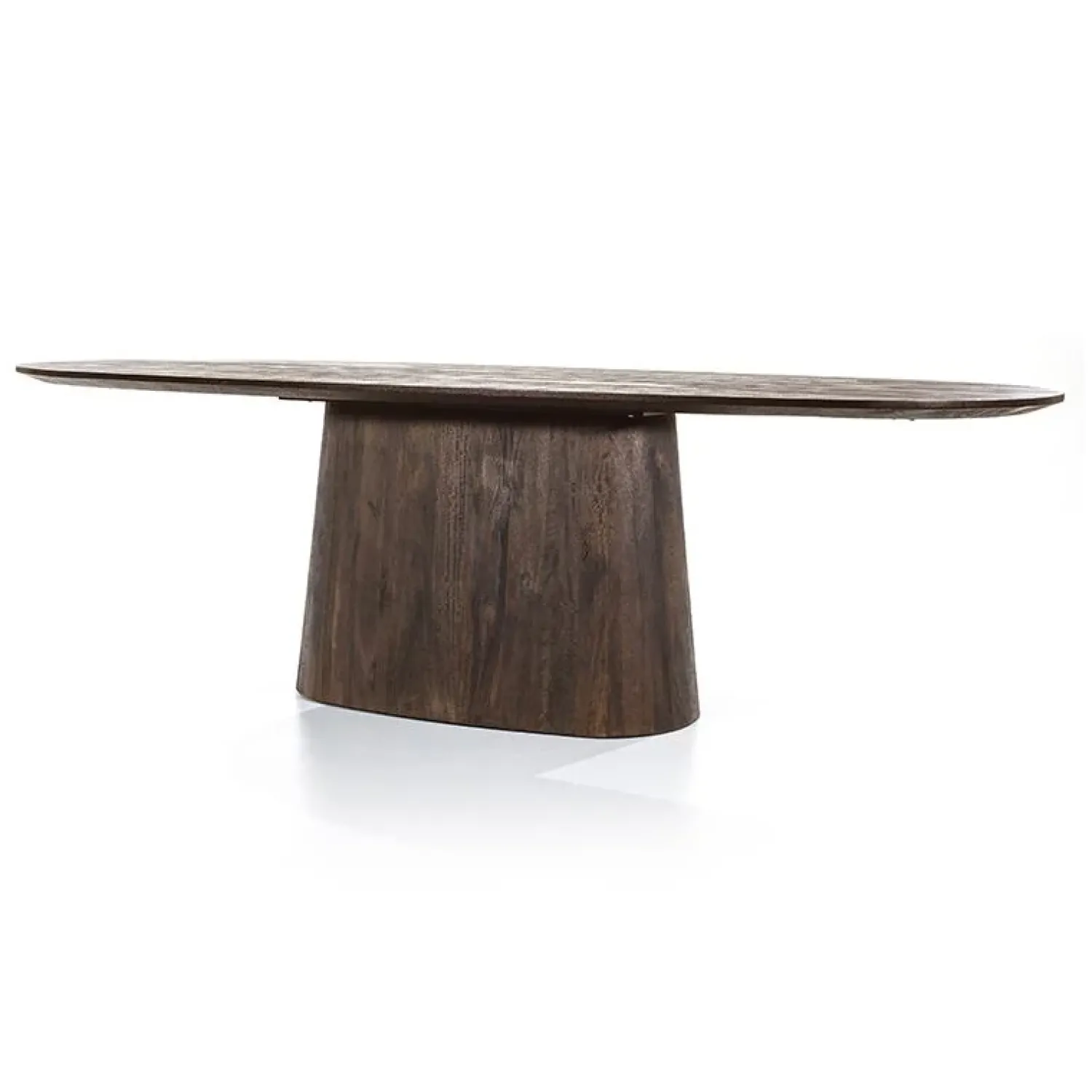 Eleonora Eettafels|eettafel Aron ovaal 200×110 bruin