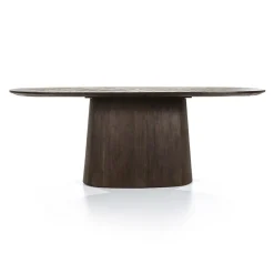 Eleonora Eettafels|eettafel Aron ovaal 200×110 bruin