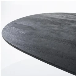 Eleonora Eettafels|eettafel Aron ovaal 200×110 zwart