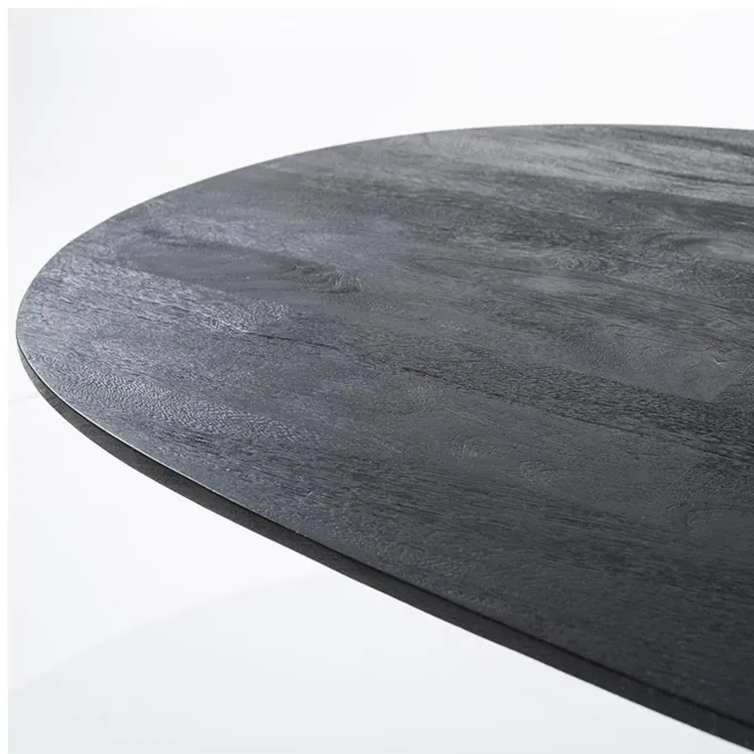 Eleonora Eettafels|eettafel Aron ovaal 200×110 zwart