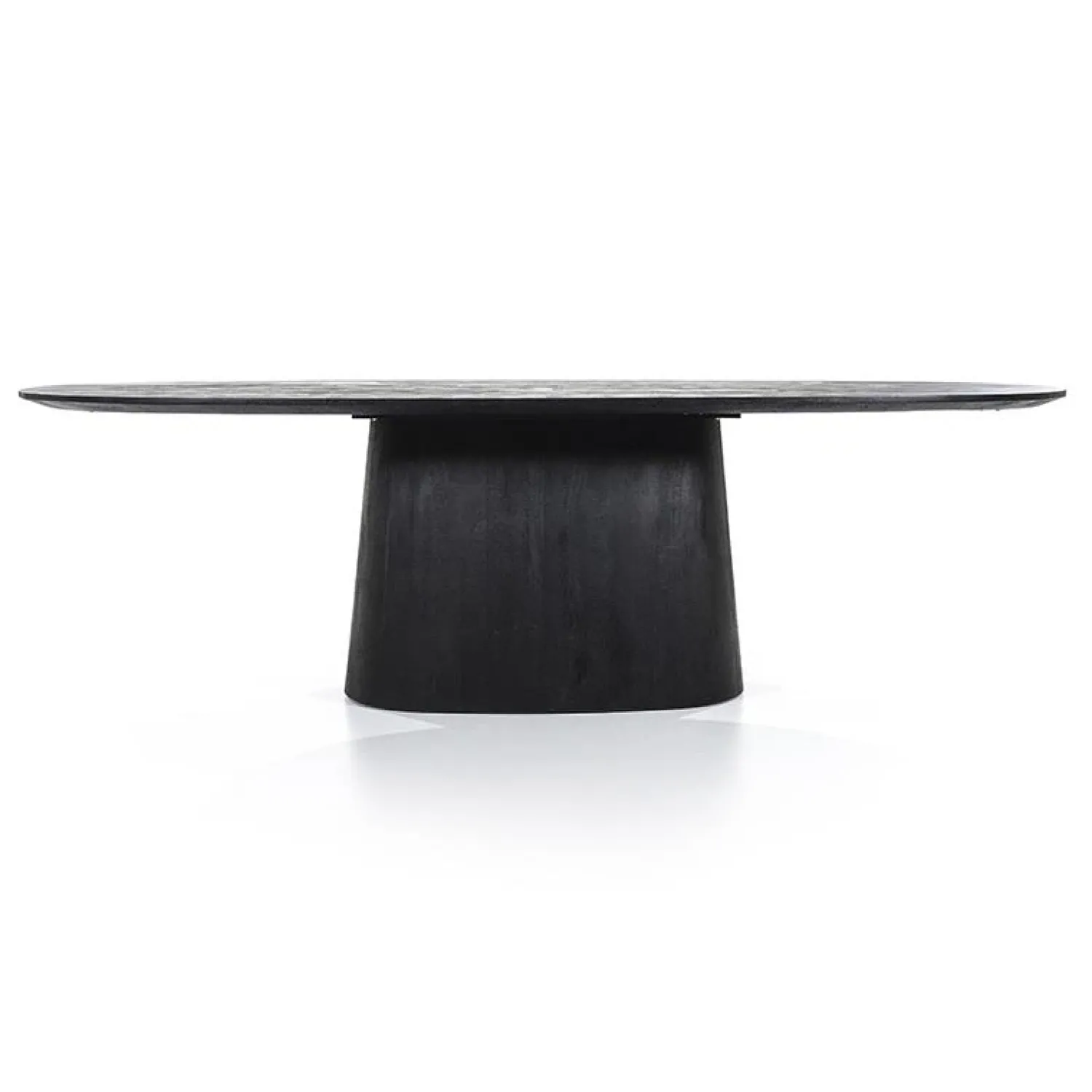 Eleonora Eettafels|eettafel Aron ovaal 250×110 zwart