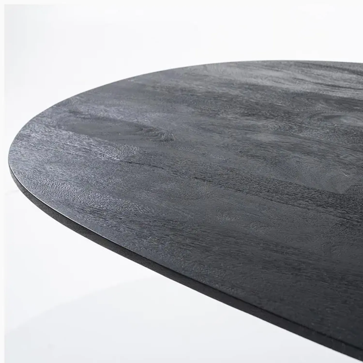 Eleonora Eettafels|eettafel Aron ovaal 300×110 zwart