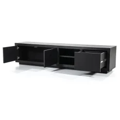 Eleonora Industriele Kasten|Tv Meubels|tv meubel Helsinki 200cm zwart