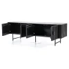 Eleonora Industriele Kasten|Tv Meubels|tv meubel Remi 4-drs. 170cm zwart