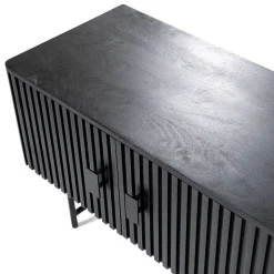 Eleonora Industriele Kasten|Tv Meubels|tv meubel Remi 6-drs. 250cm zwart