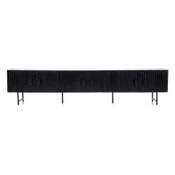 Eleonora Industriele Kasten|Tv Meubels|tv meubel Remi 6-drs. 250cm zwart