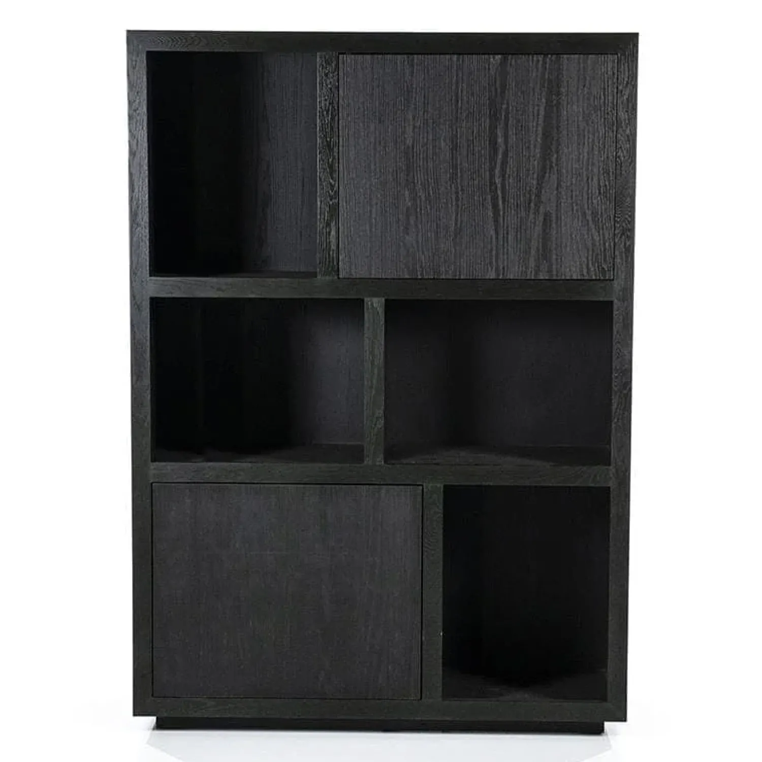 Eleonora Vakkenkasten|Boekenkasten|vakkenkast Helsinki 120cm zwart