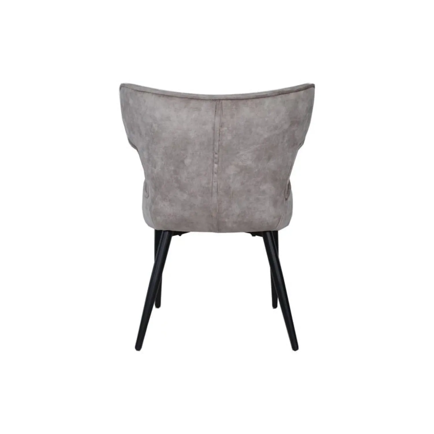 PTMD Eetkamerstoelen|Elin Eetkamerstoel Taupe Velvet