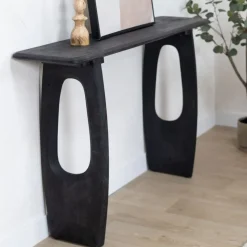 Vane Living Sidetables|Elin Sidetable zwart 120cm