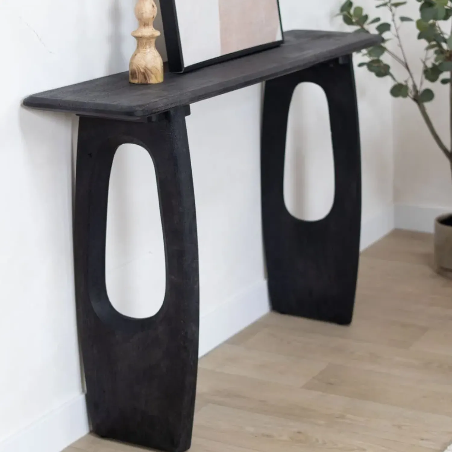 Vane Living Sidetables|Elin Sidetable zwart 120cm