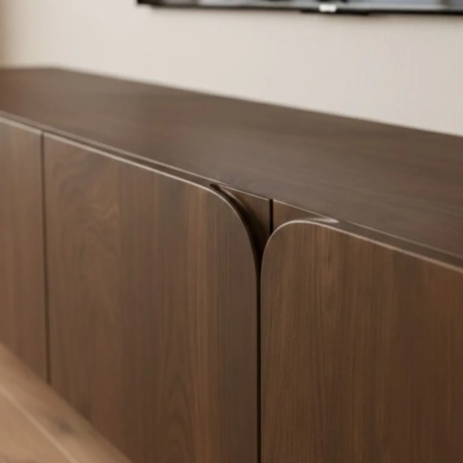 Vane Living Industriele Kasten|Tv Meubels|Elin Tv meubel Walnoot Pootjes 170 cm