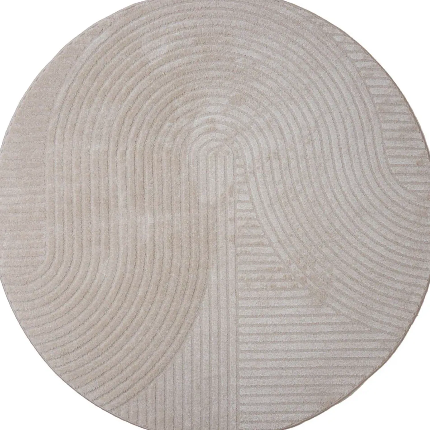 Decor 88 Vloerkleden|Ella vloerkleed Beige Rond 200x200cm
