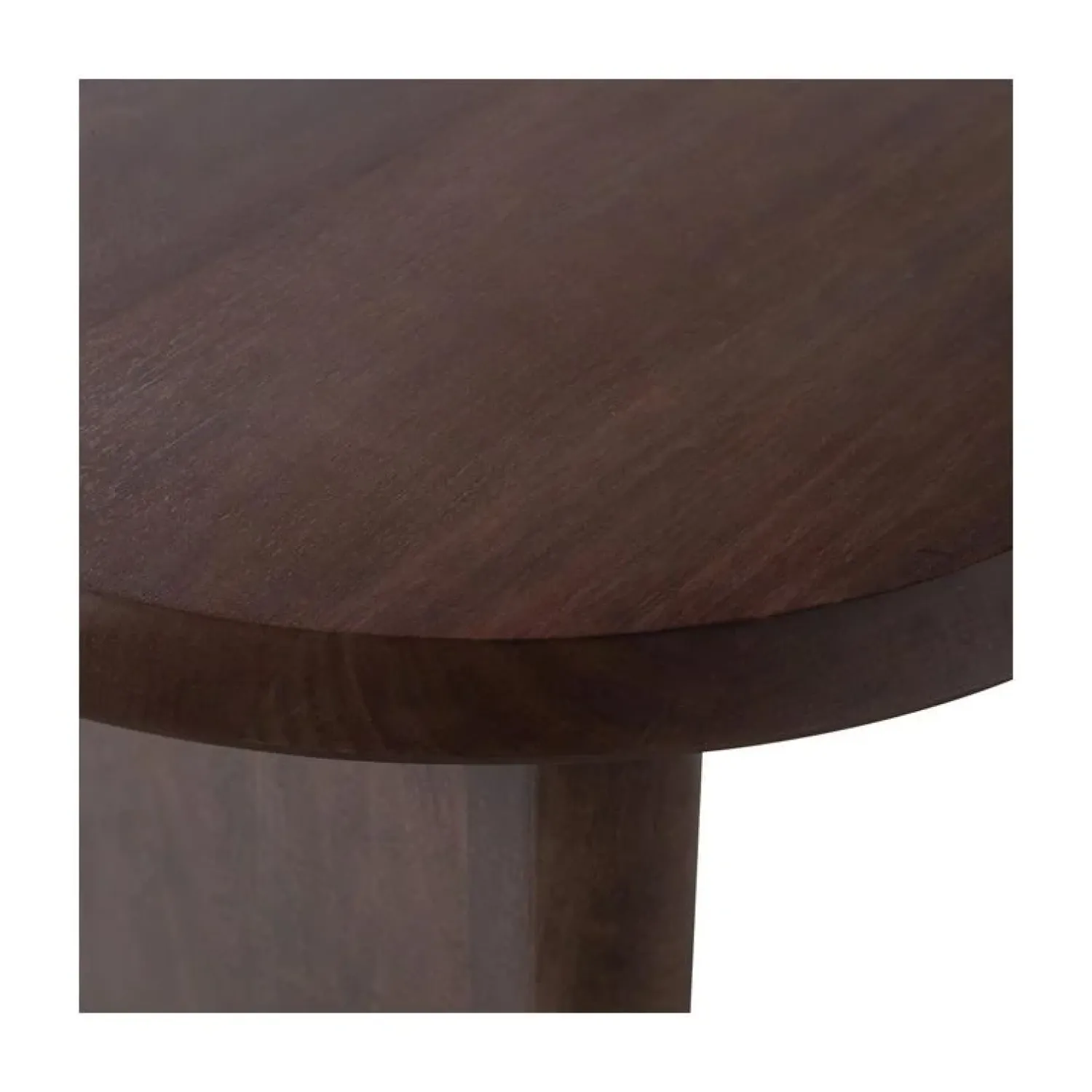 vtwonen Eettafels|Ellips Eettafel mangohout walnoot 180cm