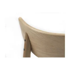 LykkeHome Eetkamerstoelen|Elma Eetkamerstoel grijs bouclé