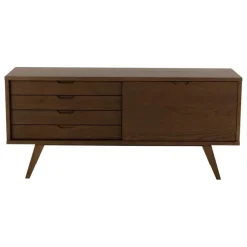 Nordhavn Dressoirs|Industriele Kasten|Eloria Dressoir Bruin 160cm