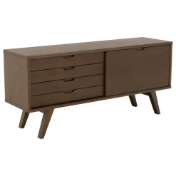 Nordhavn Dressoirs|Industriele Kasten|Eloria Dressoir Bruin 160cm