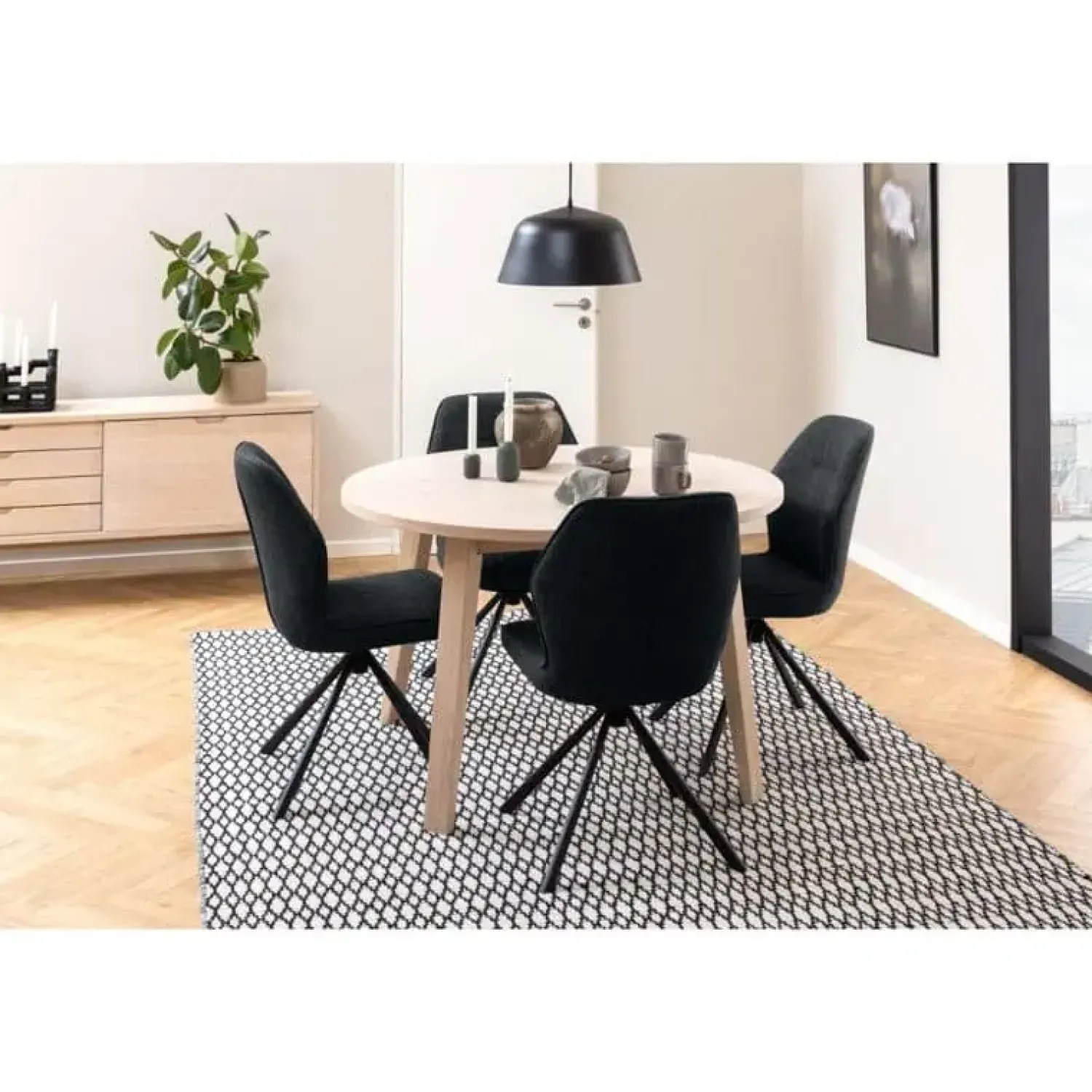 Nordhavn Dressoirs|Industriele Kasten|Eloria Dressoir Naturel 160cm