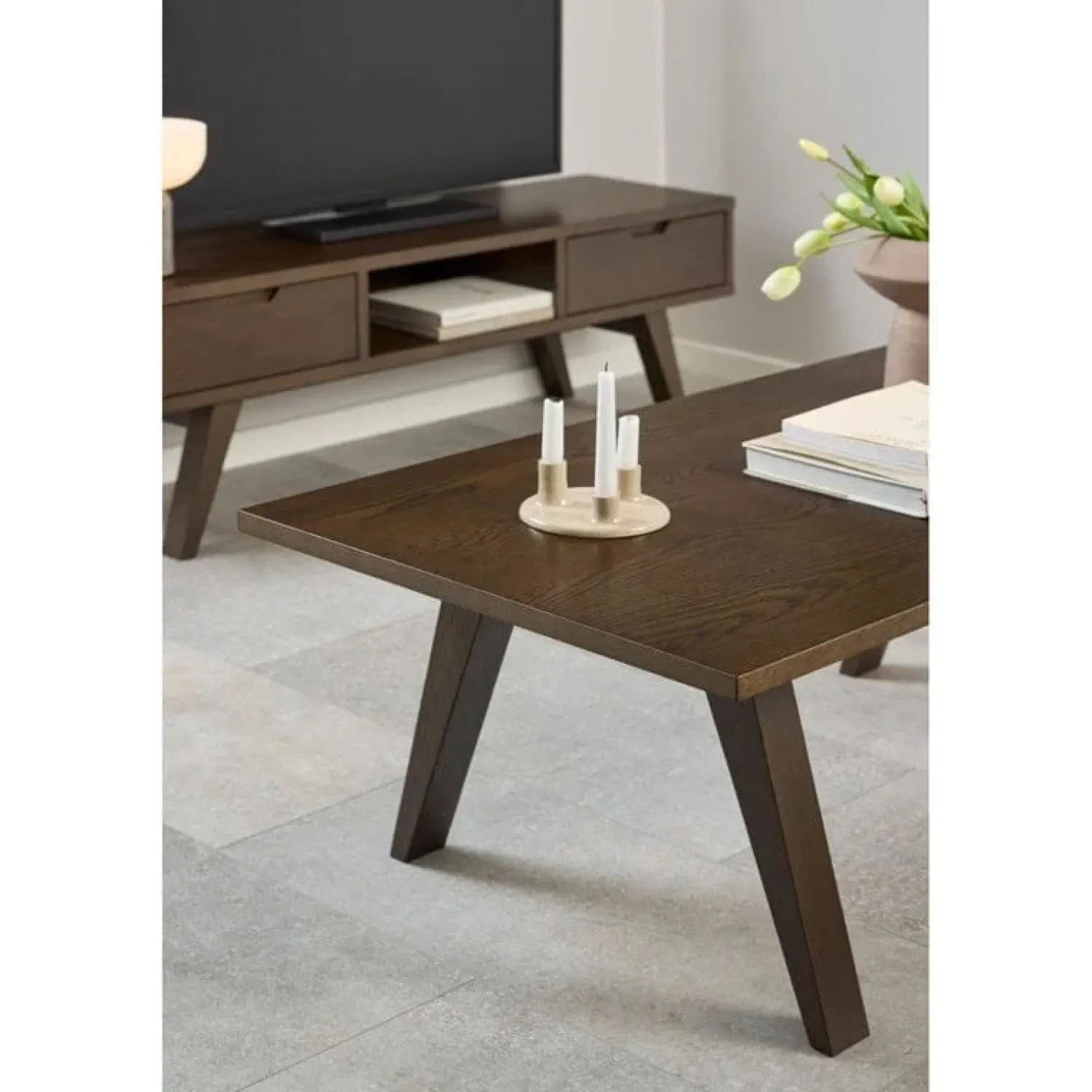 Nordhavn Industriele Kasten|Tv Meubels|Eloria Tv meubel Bruin 150cm