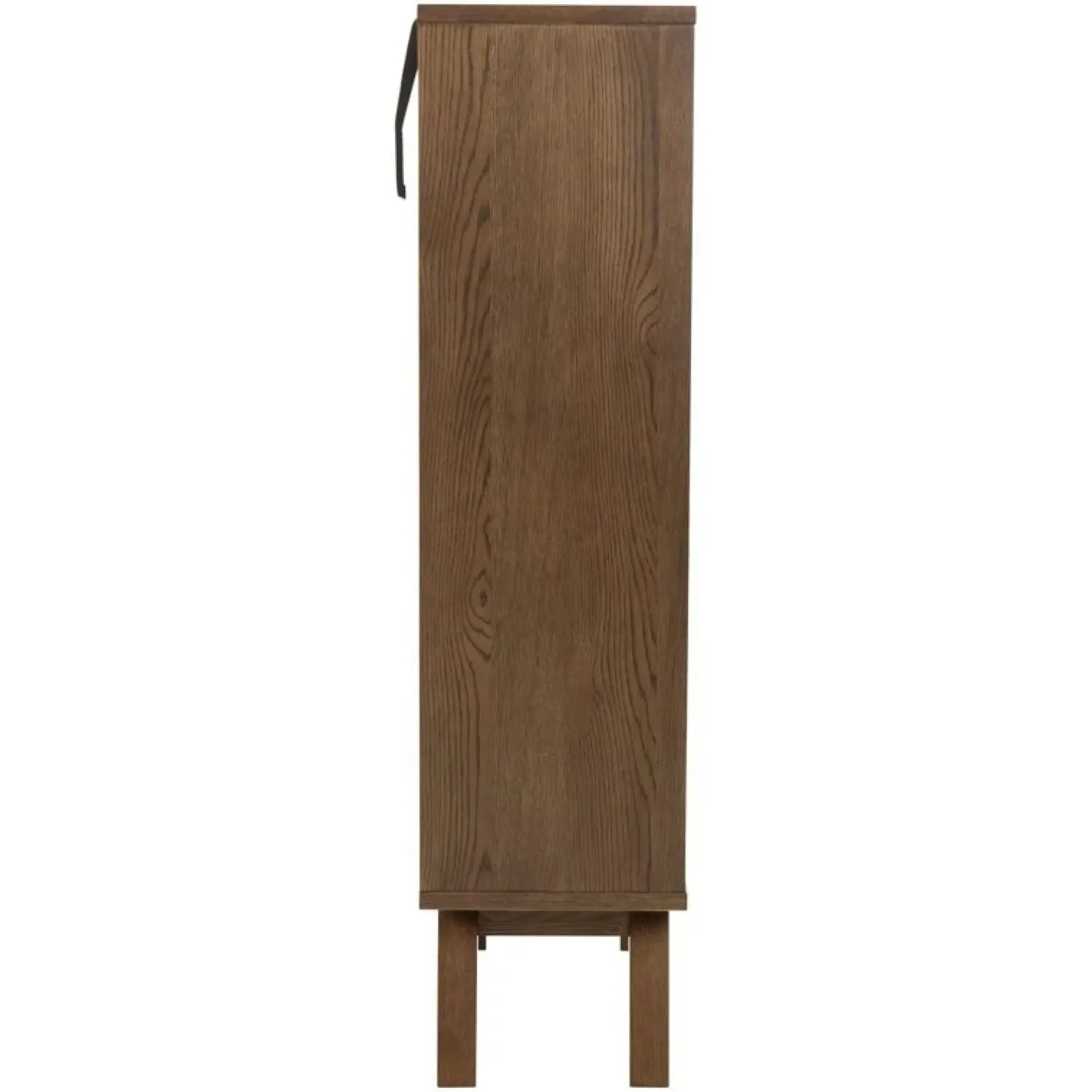 Nordhavn Vitrinekasten|Industriele Kasten|Eloria Vitrinekast laag Bruin 72cm