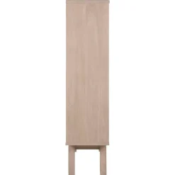 Nordhavn Vitrinekasten|Industriele Kasten|Eloria Vitrinekast laag Naturel 72cm
