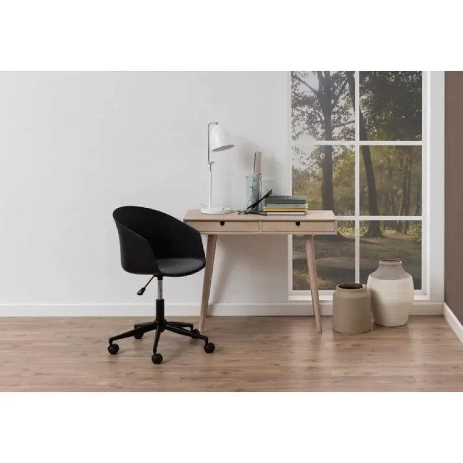 Nordhavn Bureautafels|Elowen Bureau Naturel 100cm