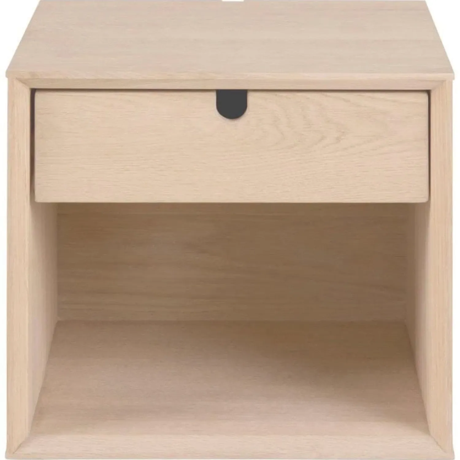 Nordhavn Nachtkastjes|Industriele Kasten|Elowen Nachtkastje hoog Naturel 37cm