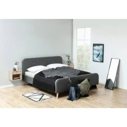 Nordhavn Nachtkastjes|Industriele Kasten|Elowen Nachtkastje hoog Naturel 37cm