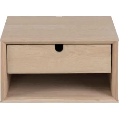 Nordhavn Nachtkastjes|Industriele Kasten|Elowen Nachtkastje laag Naturel 37cm