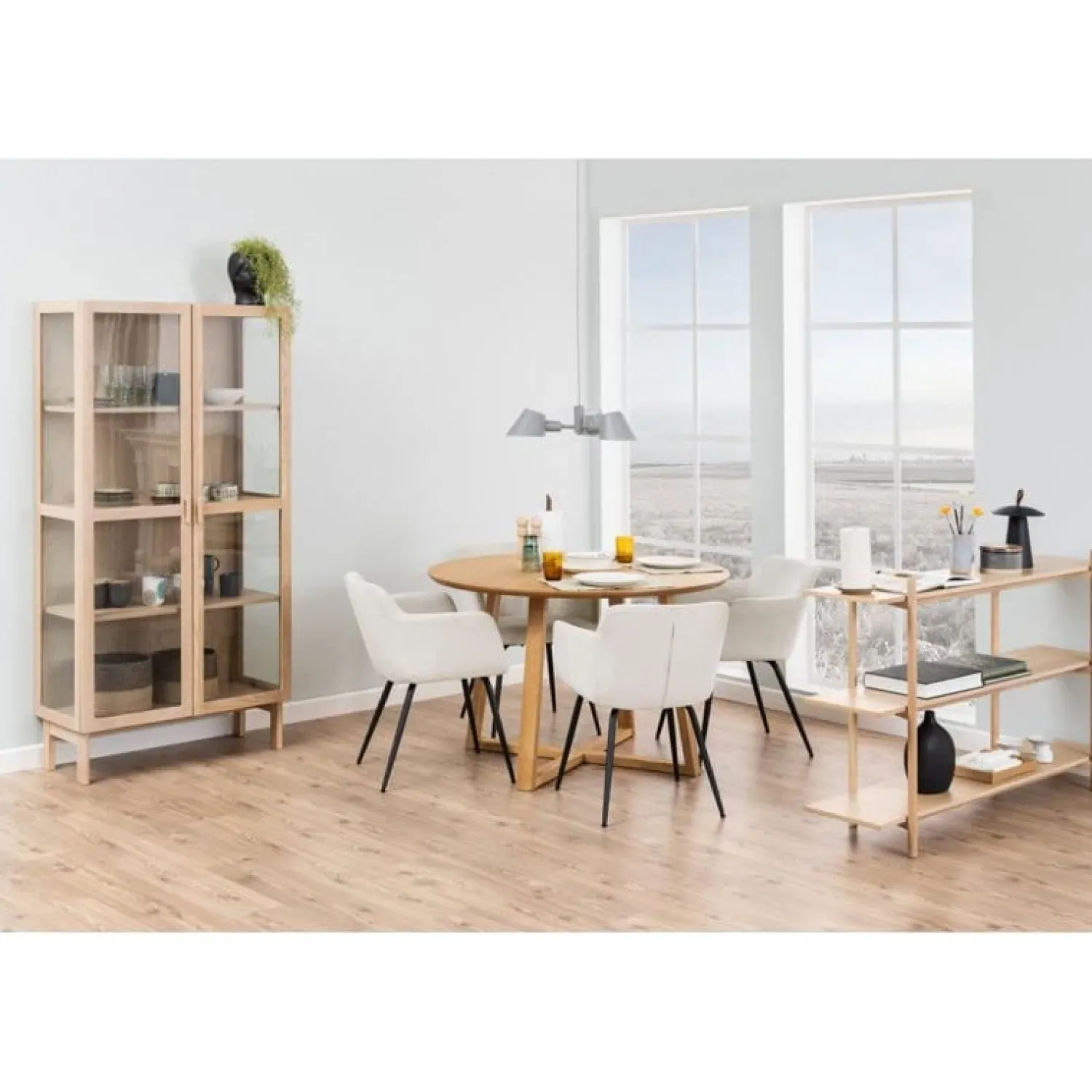 Nordhavn Eettafels|Elska Eettafel Rond Naturel 120cm