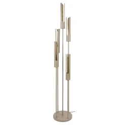 Kalfort Vloerlampen|Elvira 5-lichts Vloerlamp getrapt Beige
