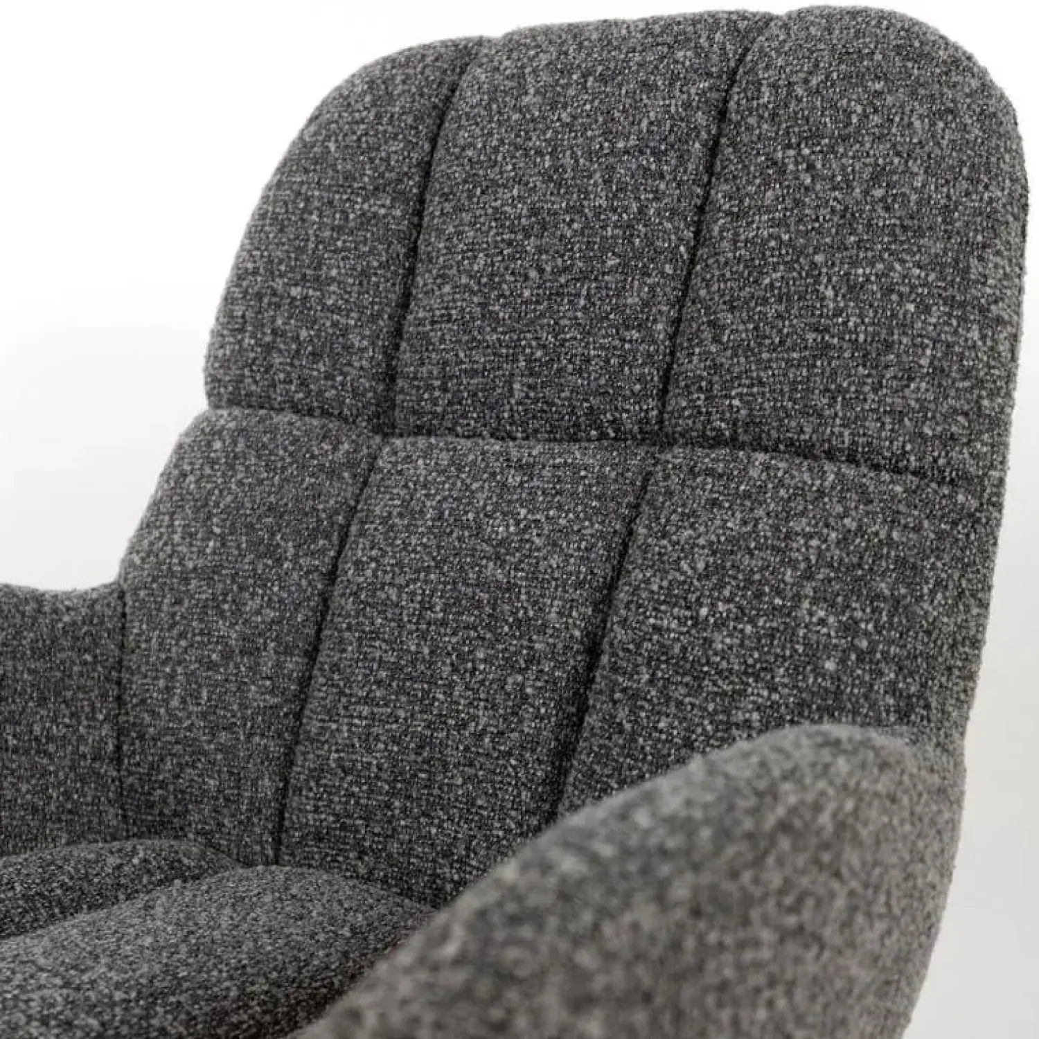 Mysons Fauteuils|Elvis draaifauteuil Boucle Antraciet