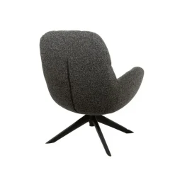 Mysons Fauteuils|Elvis draaifauteuil Boucle Antraciet