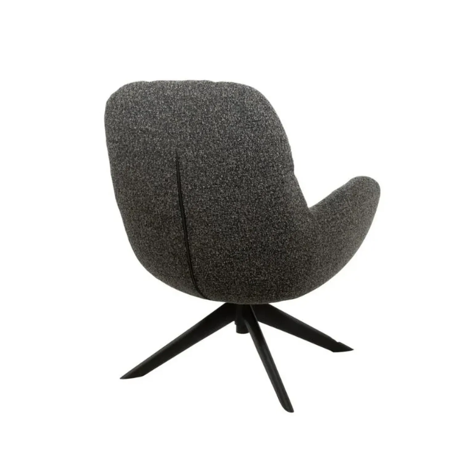Mysons Fauteuils|Elvis draaifauteuil Boucle Antraciet