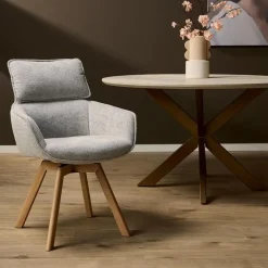 Furndea Eetkamerstoelen|Emily Eetkamerstoel Taupe