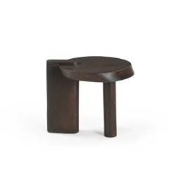 Furndea Bijzettafels|Enzo Bijzettafel bruin Mangohout 50 cm
