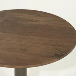 Eleonora Salontafels|Esila Salontafel rond Bruin 50cm